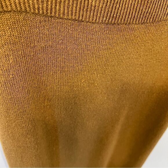 Garnet Hill Two-Piece Sweater Set in Mustard Yellow | Size S - Picture 7 of 16